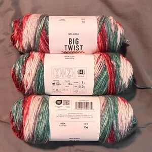 Big Twist Value Christmas Yarn